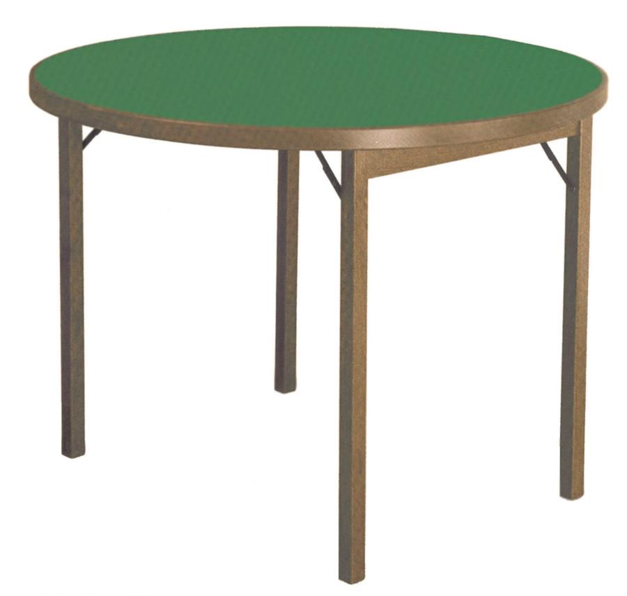tavolo da gioco tondo MOON di Del Fabbro 